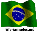Bandeira do Brasil ao vento