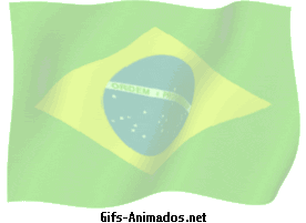 Bandeira esmaecida do Brasil
