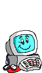computador feliz