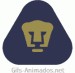 Gif animado do escudo do Pumas UNAM em 3D 03
