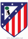 Gif animado do escudo do Atlético Madrid em 3D 01