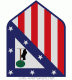 Gif animado do escudo do Atlético Madrid em 3D 07