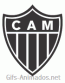 Escudo 3D Atlético Mineiro animado 04