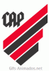 Escudo 3D Atlético PR animado 01