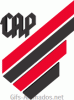 Escudo 3D Atlético PR animado 03