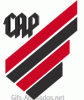 Escudo 3D Atlético PR animado 07