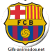 Gif animado do escudo do FC Barcelona em 3D 04