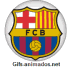 Gif animado do escudo do FC Barcelona em 3D 10