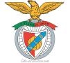 Gif animado do escudo do Sport Lisboa e Benfica em 3D 03