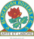 Gif animado do escudo do Blackburn Rovers Football Club em 3D 01
