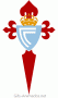 Gif animado do escudo do Real Club Celta de Vigo em 3D 03