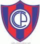 Gif animado do escudo do Club Cerro Porteño em 3D 02