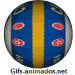 Gif animado do escudo do Chelsea football Club em 3D 05