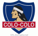 Gif animado do escudo do Club Social y Deportivo Colo-Colo em 3D 04