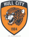Gif animado do escudo do Hull City Association Football Club em 3D 01