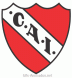 Gif animado do escudo do Club Atlético Independiente em 3D 02