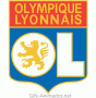 Gif animado do escudo do Olympique Lyonnais em 3D 03