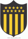 Gif animado do escudo do Club Atlético Peñarol em 3D 02