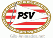 Gif animado do escudo do PSV em 3D 01