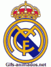 Gif animado do escudo do Real Madrid em 3D 04