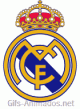 Gif animado do escudo do Real Madrid em 3D 07
