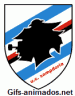 Gif animado do escudo do Sampdoria em 3D 02
