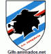 Gif animado do escudo do Sampdoria em 3D 03