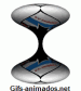 Gif animado do escudo do Sampdoria em 3D 05