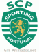 Gif animado do escudo do Sporting Clube Portugal em 3D 04