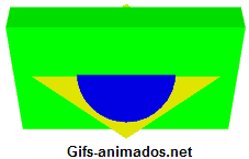 bandeira do brasil 3d