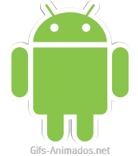 Robô android dando cambalhota