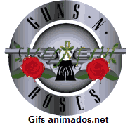 guns n roses prateado