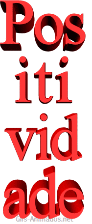 positividade em vermelho